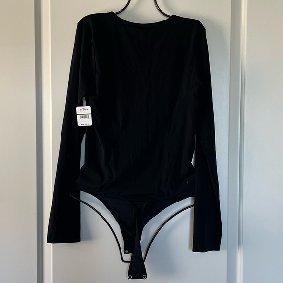 Free People Intimately Super Soft Deep V Bodysuit - Picture 9 of 13